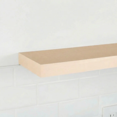 Unfinished MDF Wood Shelf