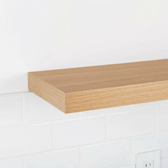 Rift White Oak Wood Shelf